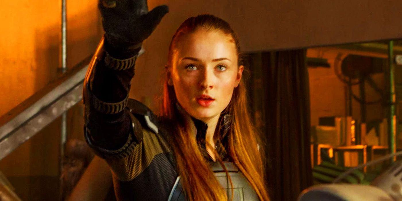 Sophie Turner's Jean Grey using powers in X-Men Apocalypse