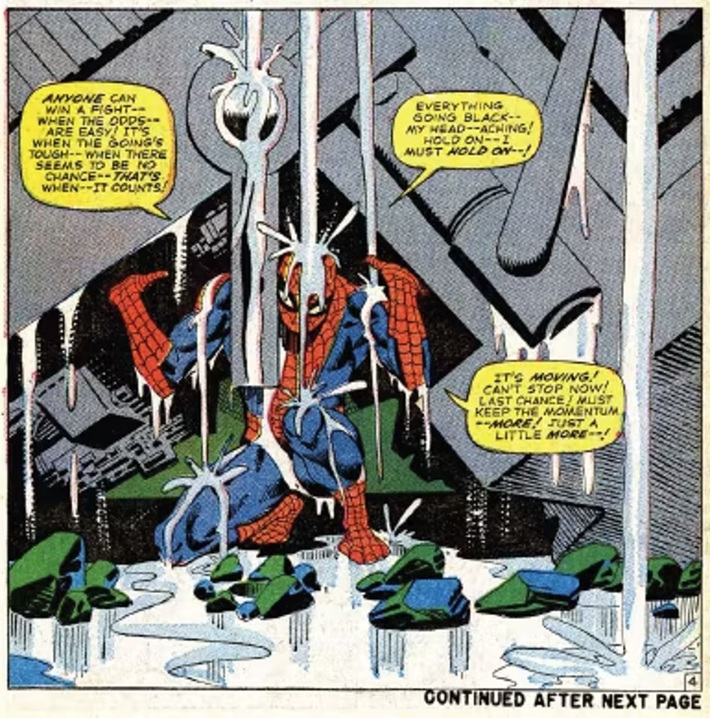 Spider-Man iconic moment from 