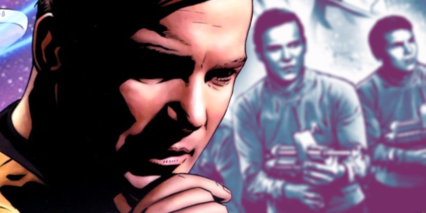 star trek captain kirk contemplating his final mission