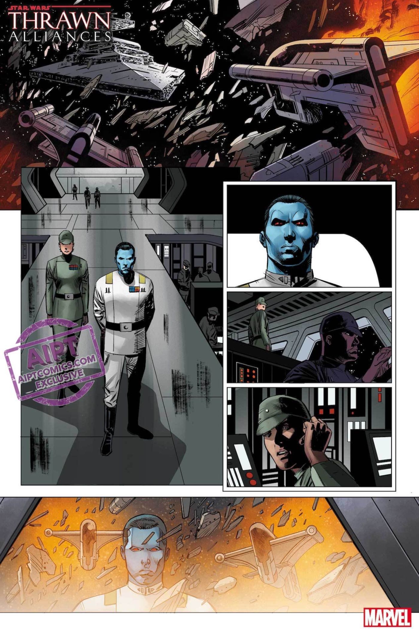 Star Wars: Thrawn Alliances #1 Preview page 1. 