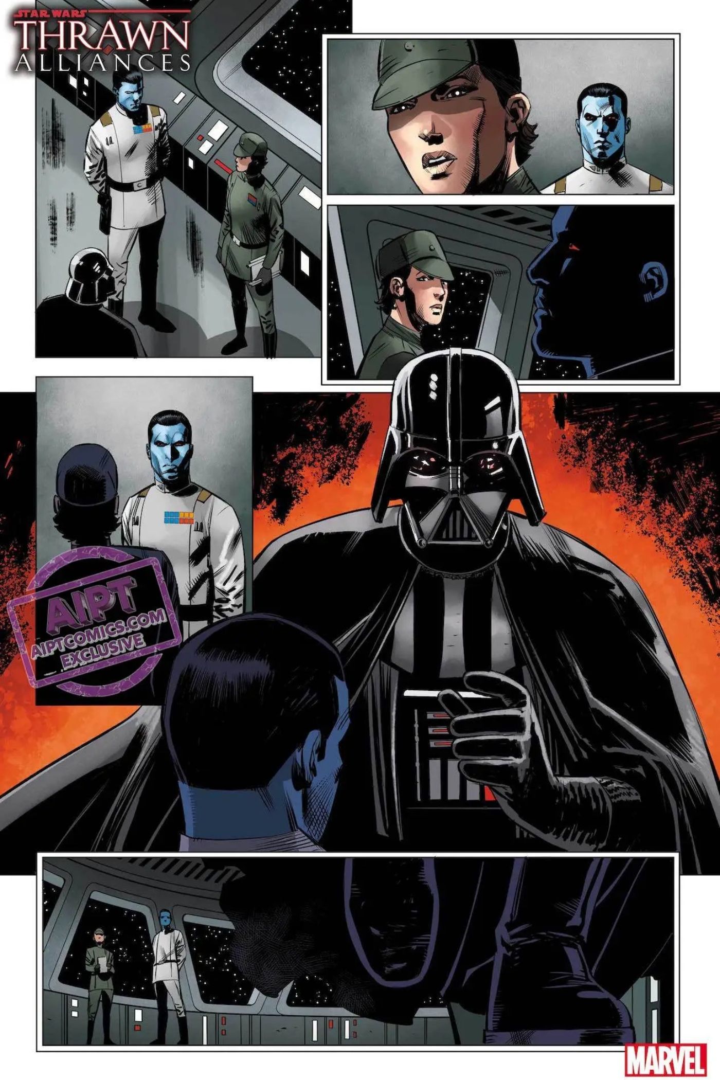 Star Wars: Thrawn Alliances #1 Preview page 3.