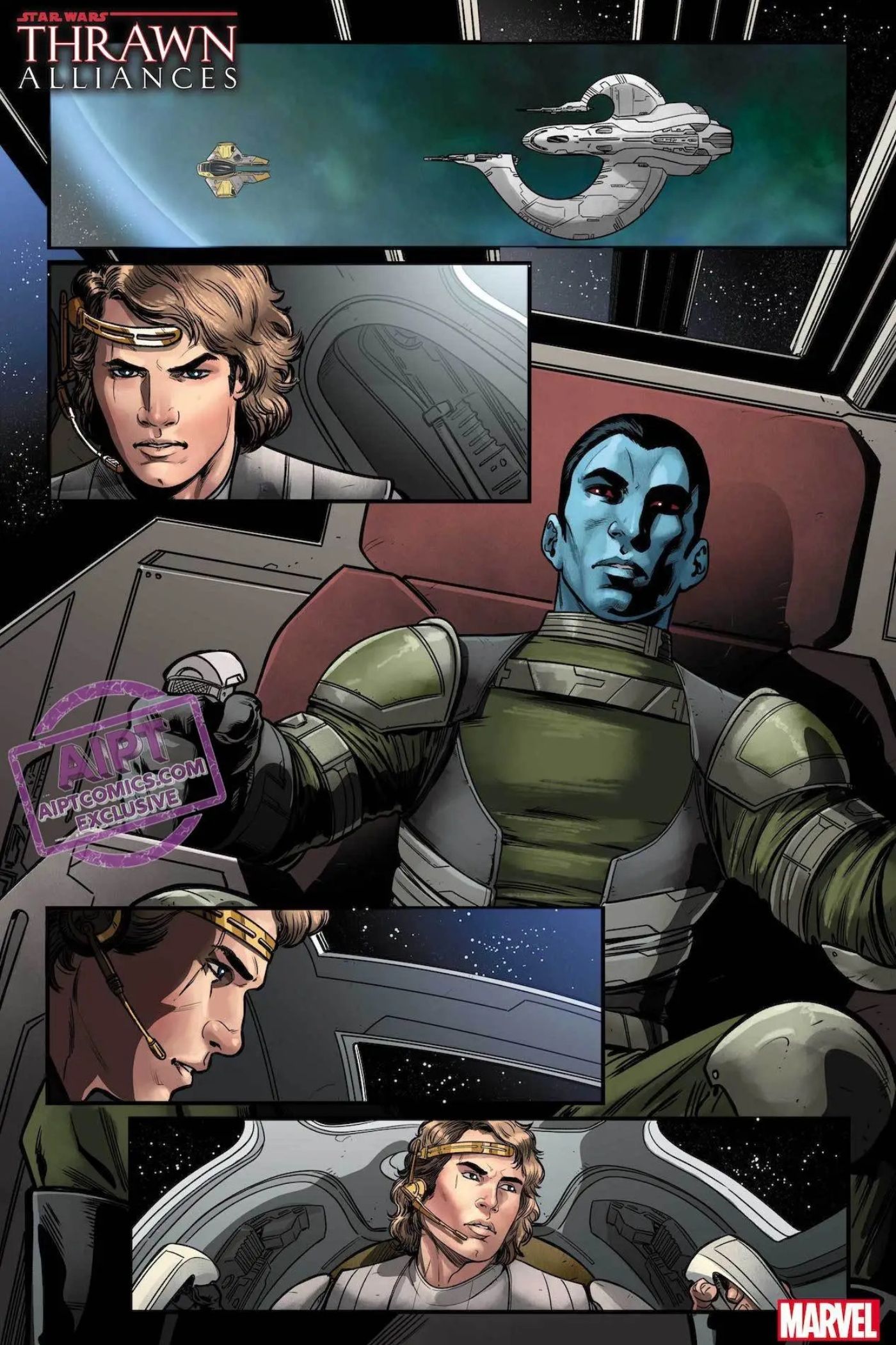 Star Wars: Thrawn Alliances #1 Preview page 4. 