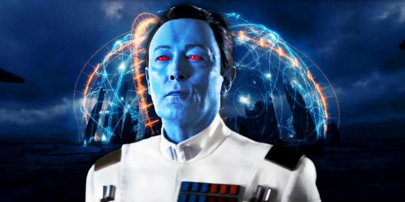 Star Wars' Grand Admiral Thrawn from the Ahsoka series. 