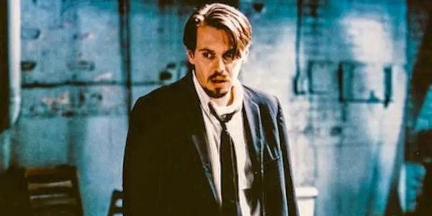 Steve Buscemi as Mr. Pink in Reservoir Dogs.