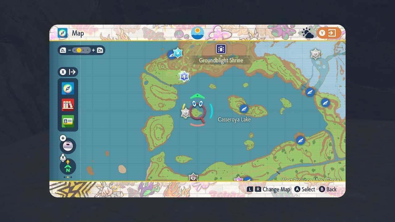 Suicune Location in Pokemon Scarlet &amp; Violet Indigo Disk DLC