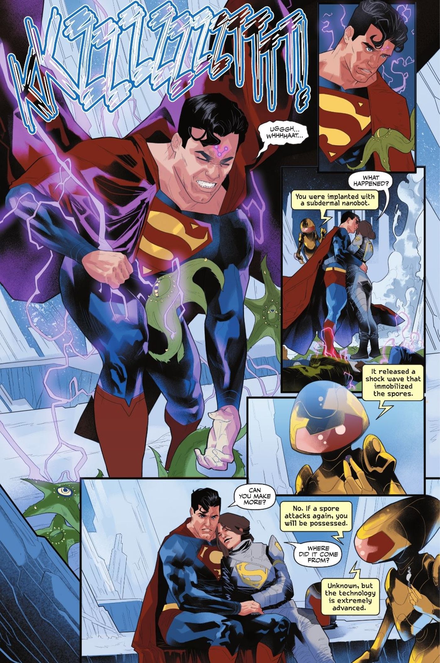 Superman Brainiac Nanobot DC