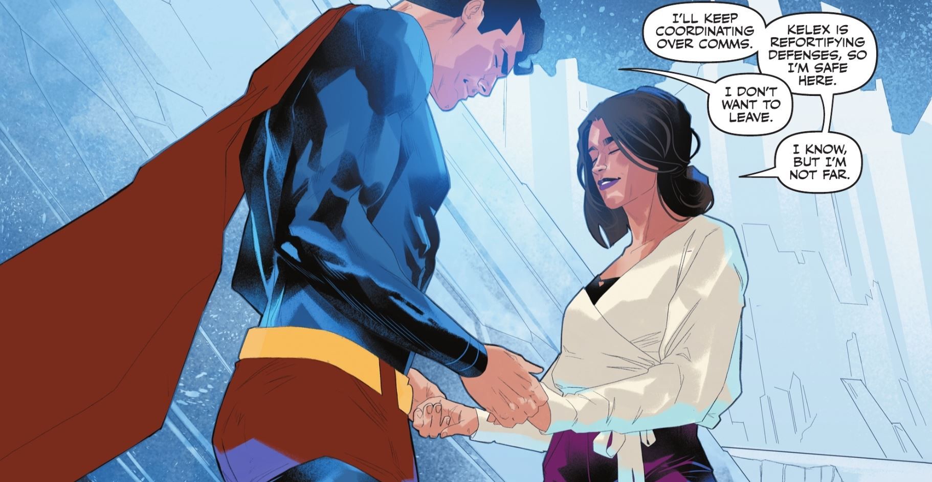 Superman Leaves Lois DC