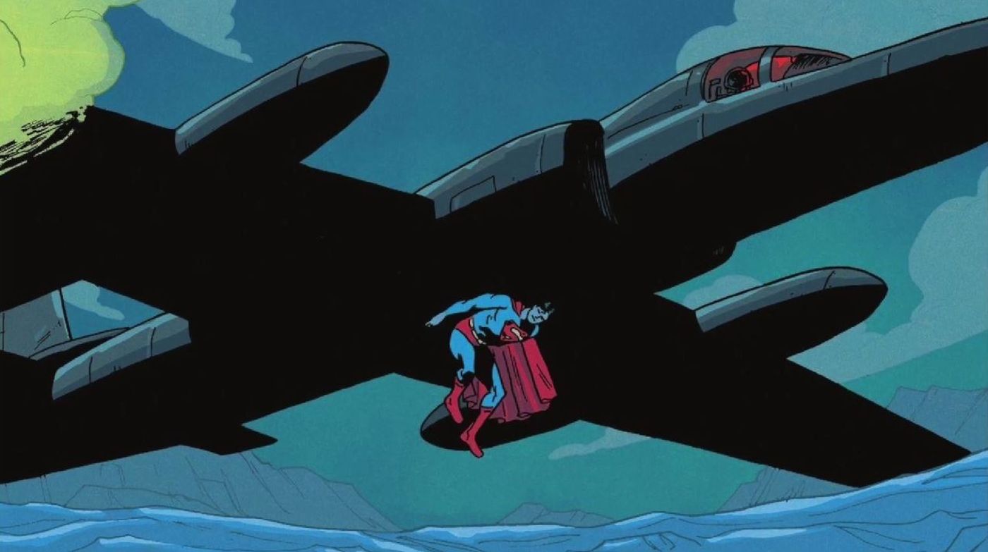 Superman saves Hal Jordan DC
