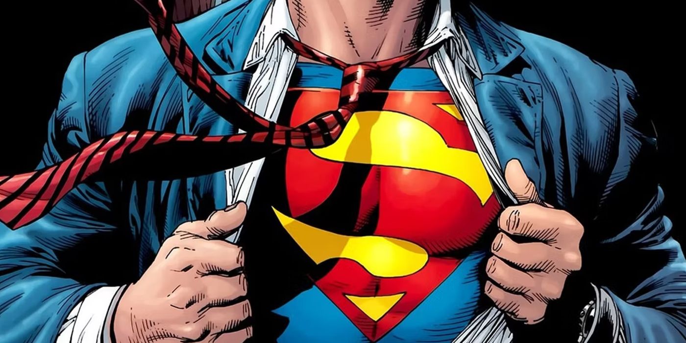 Superman Revealing S Symbol DC