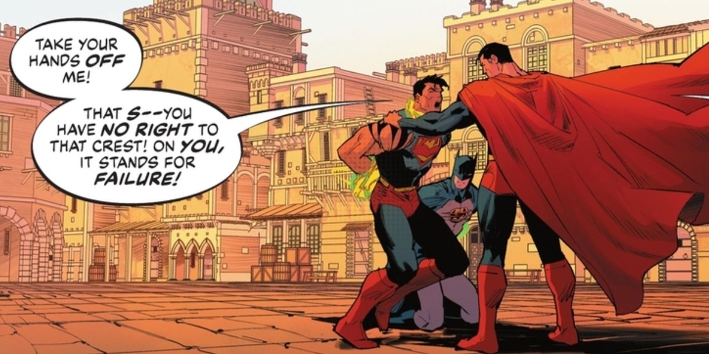 Superman Says Kingdom Come Clark’s S is for Failure DC