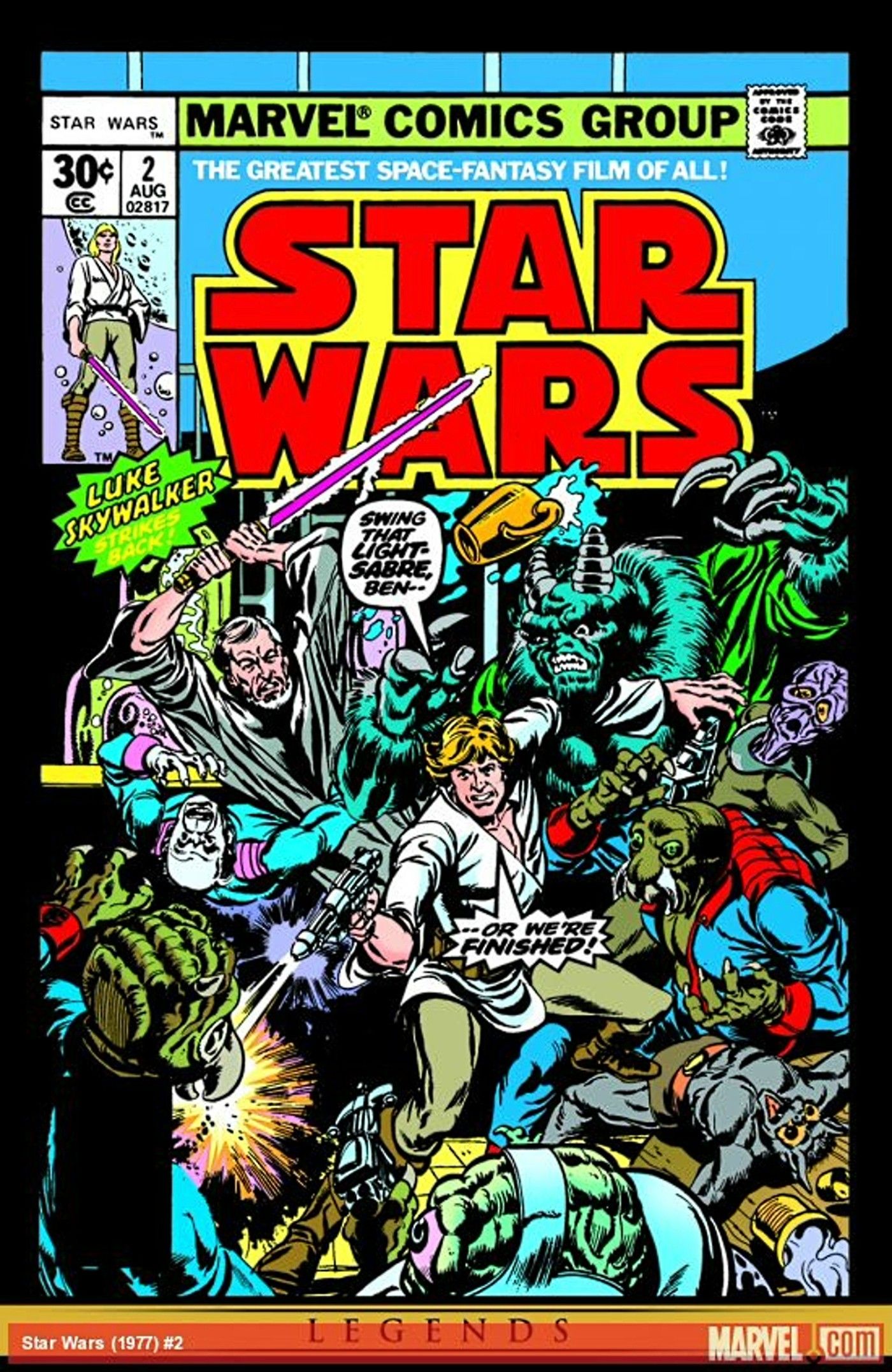 cover for Marvel&rsquo;s Star Wars (1977) #2