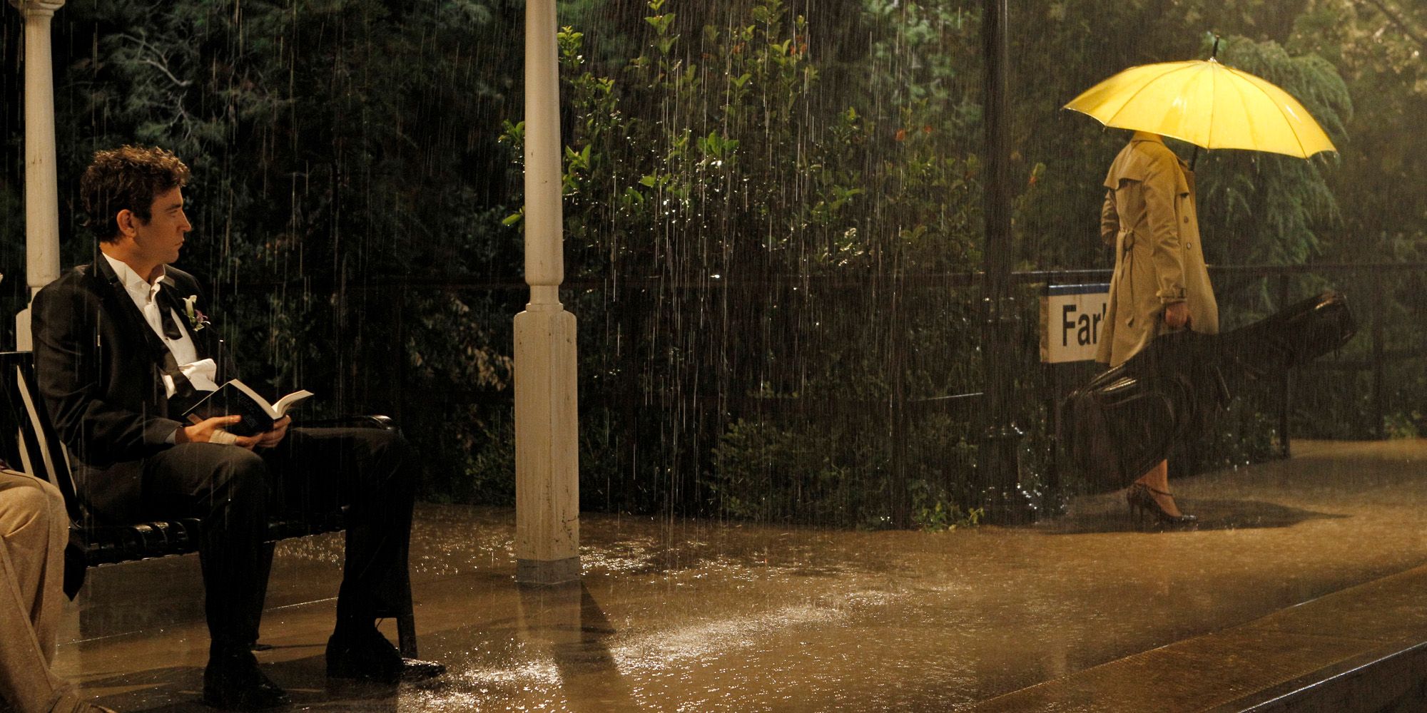 Ted and the mother in How I met your mother