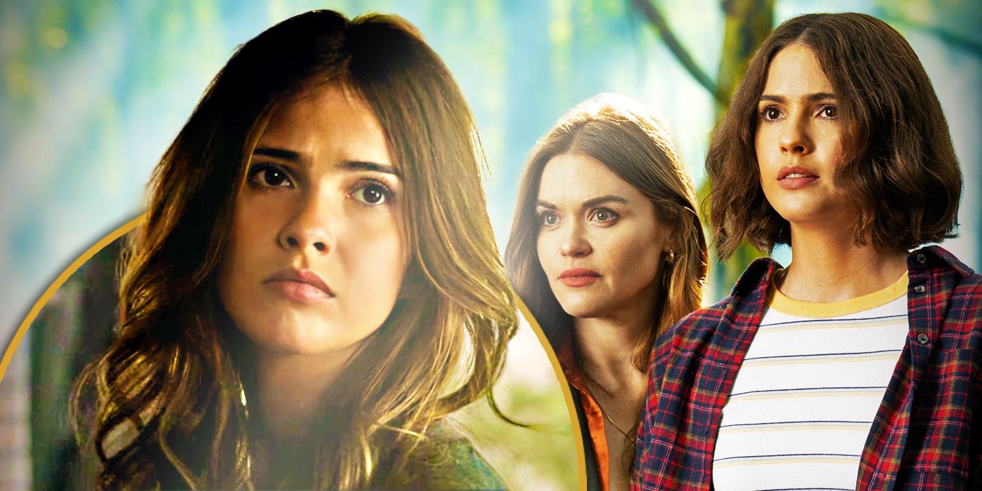 Edited image of Teen Wolf's Shelley Hennig as Malia and Holland Roden as Lydia