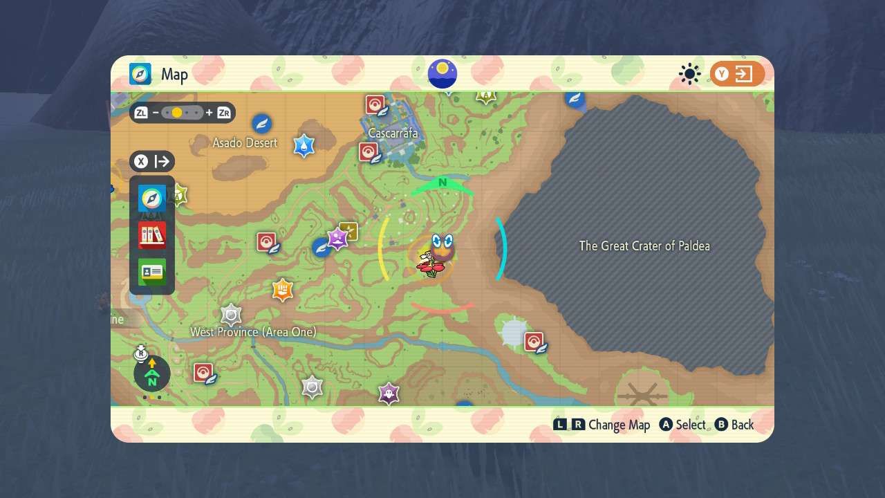 Terrakion location in Pokemon Scarlet &amp; Violet Indigo Disk DLC