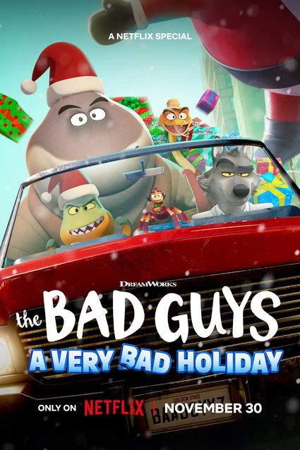 The Bad Guys A Very Bad Holiday Movie Poster