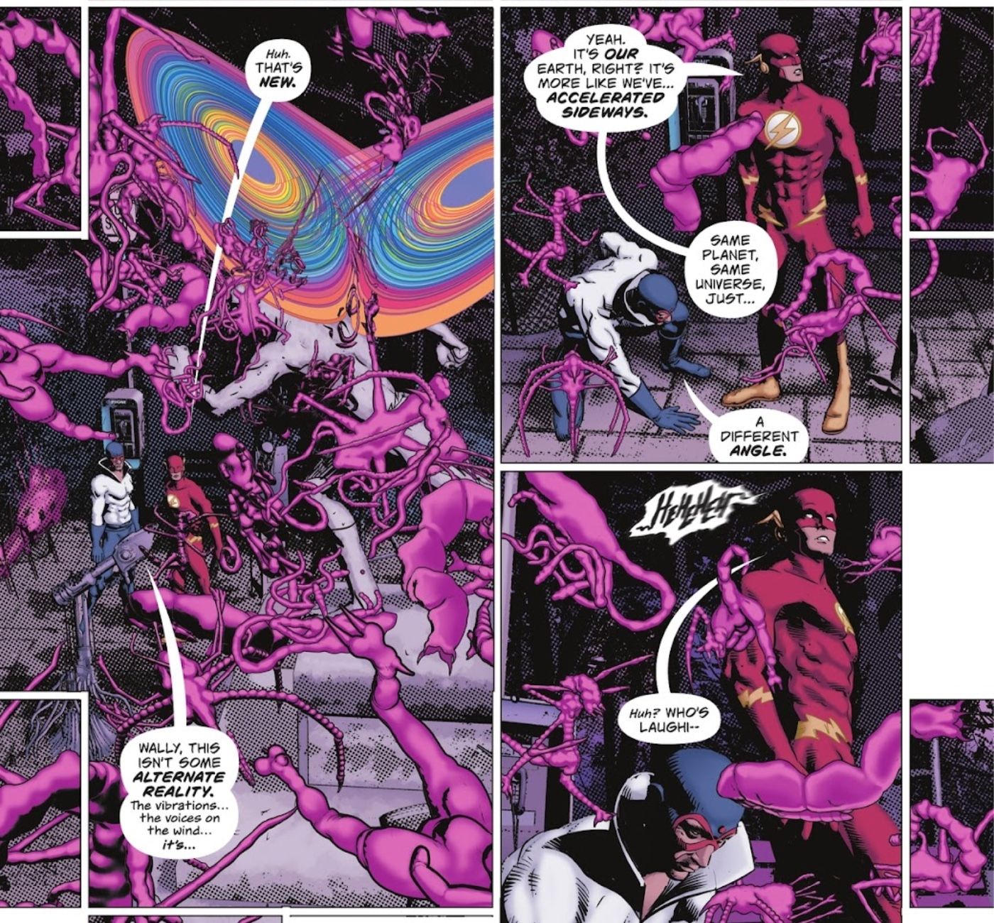 The Flash travels through different &ldquo;reality angles&rdquo;