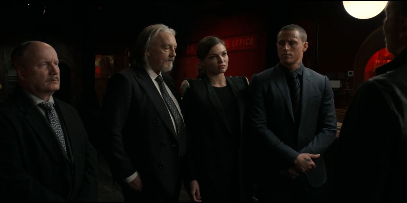 The Flynn family: Paulie, Walter, Claudia, and Vic in Power Book IV: Force