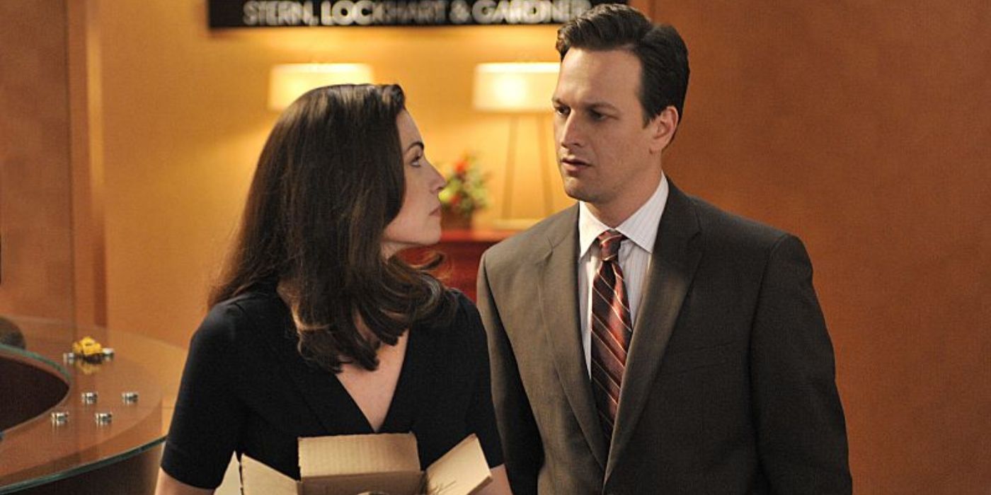 Will Gardner and Alicia in The Good Wife 