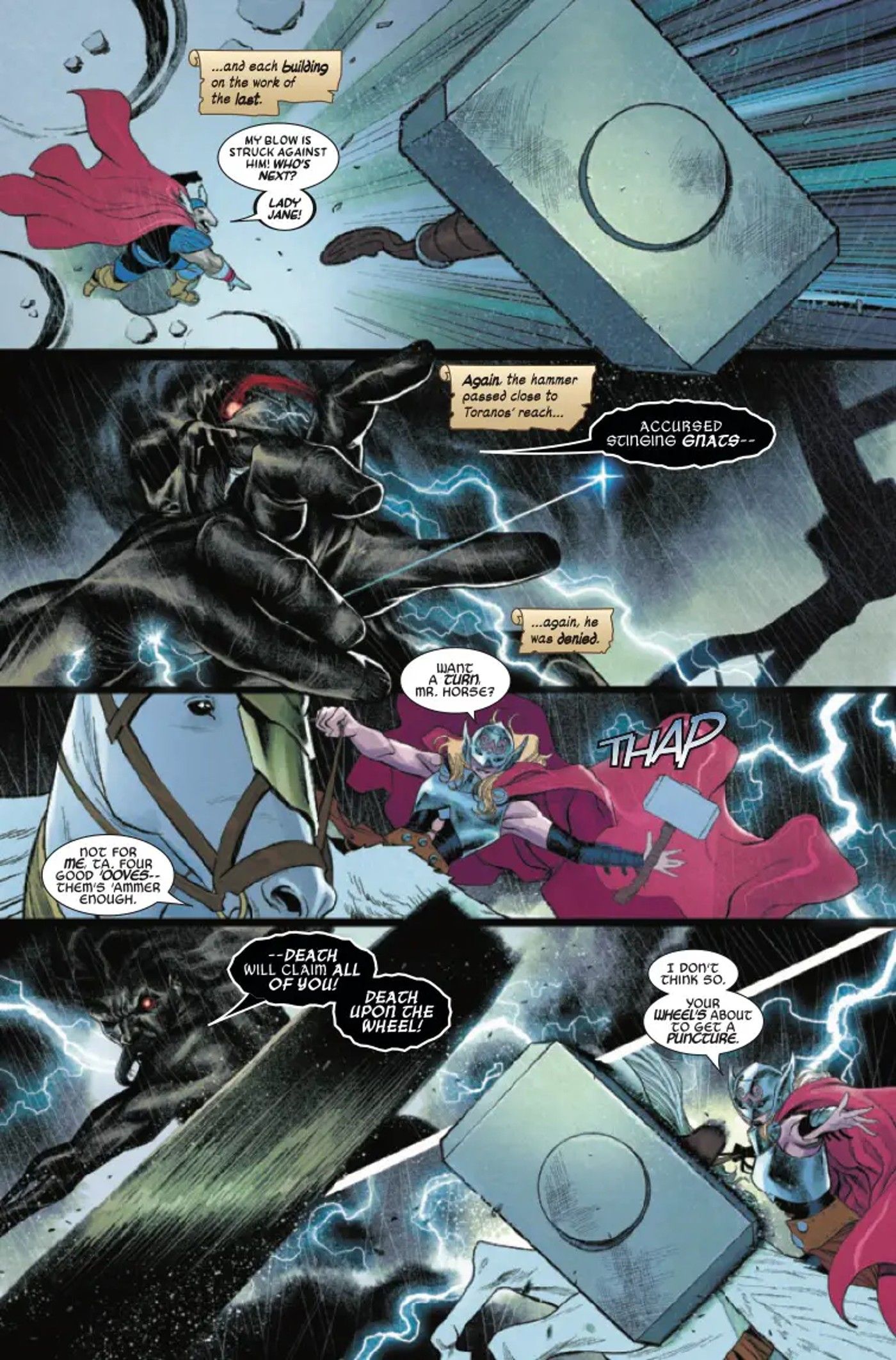 the immortal thor 5 cover thor corps storm loki preview page 3