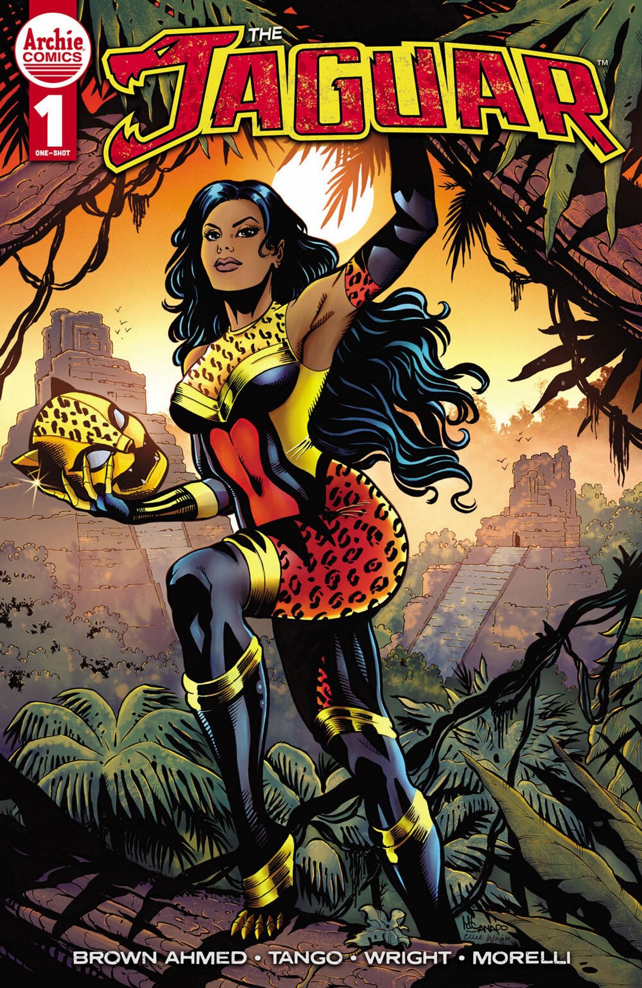 The Jaguar Archie Comic Cover A by Sanapo