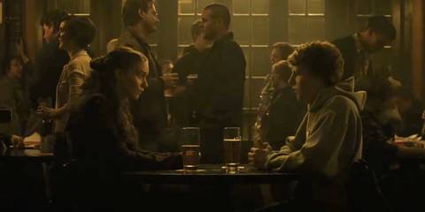 Erica and Mark across the table from one another