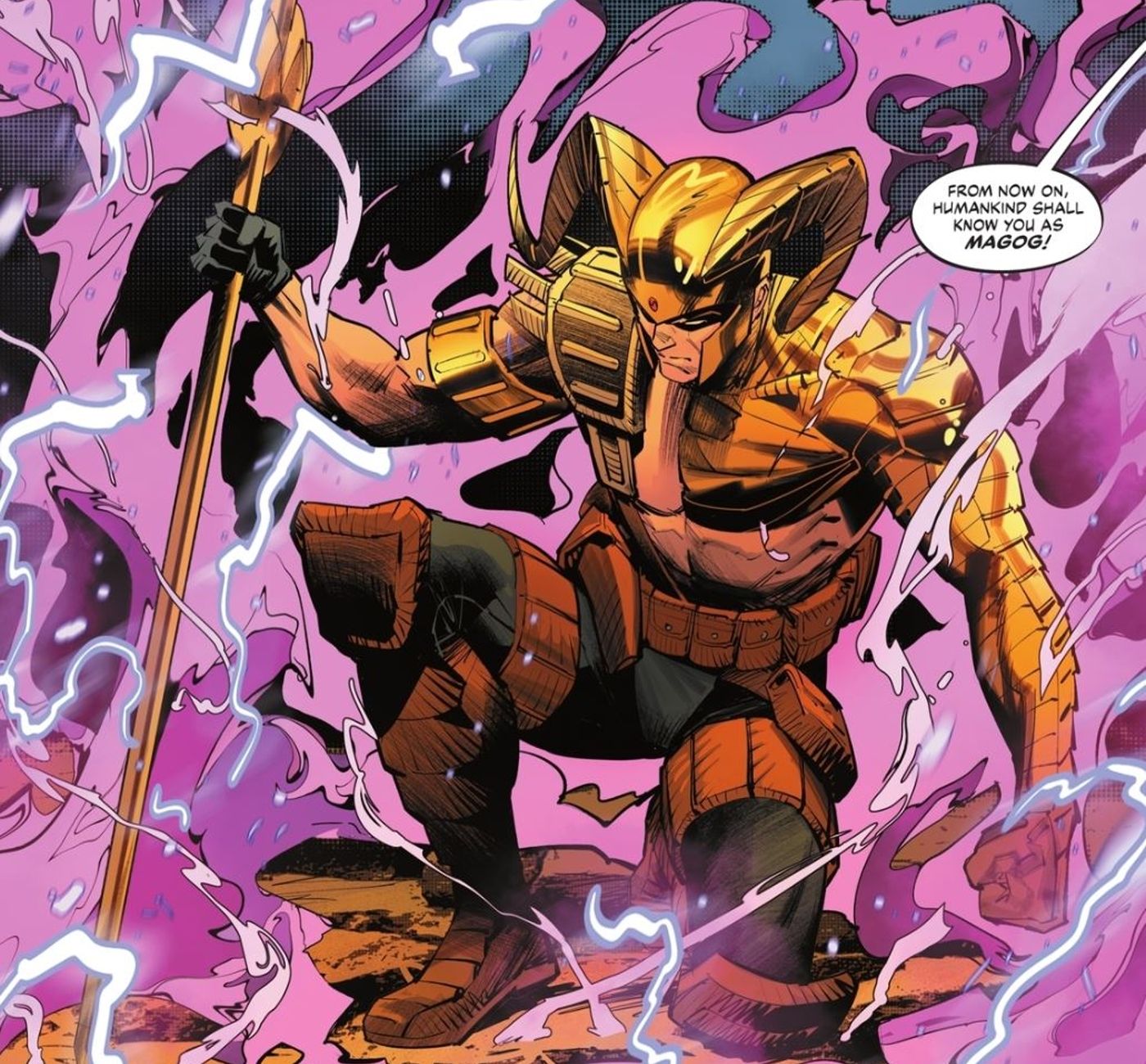 Thunderman Becomes Magog DC