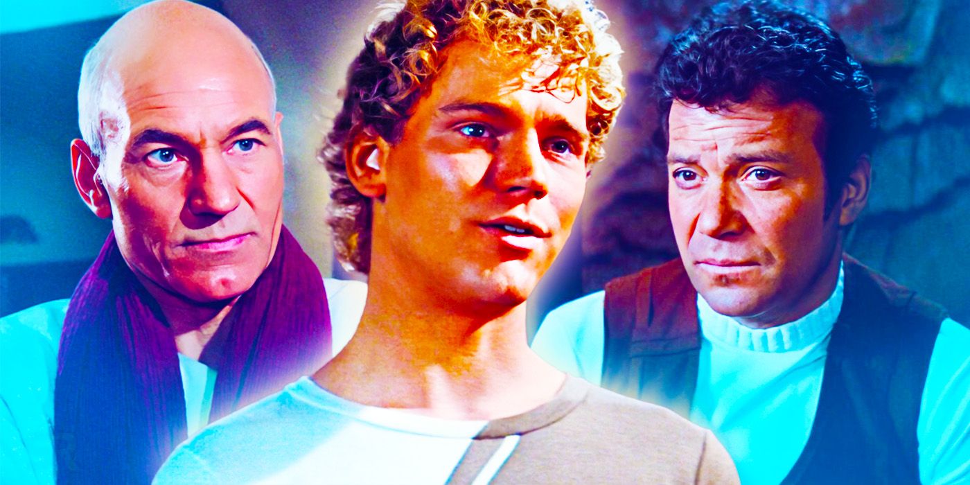 Star Trek The Next Generation Captain Picard David Marcus Captain Kirk