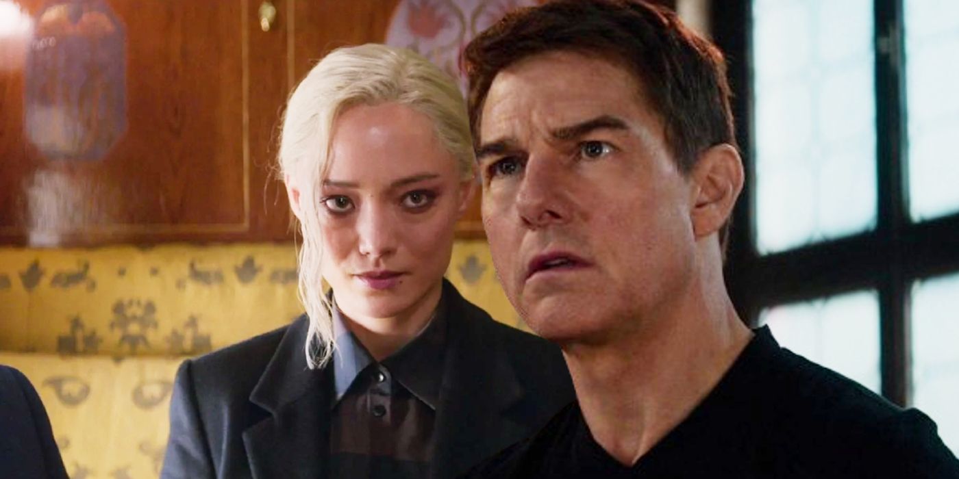 Custom image of Tom Cruise as Ethan Hunt juxtaposed with Pom Klementieff as Paris in Mission: Impossible – Dead Reckoning Part One.