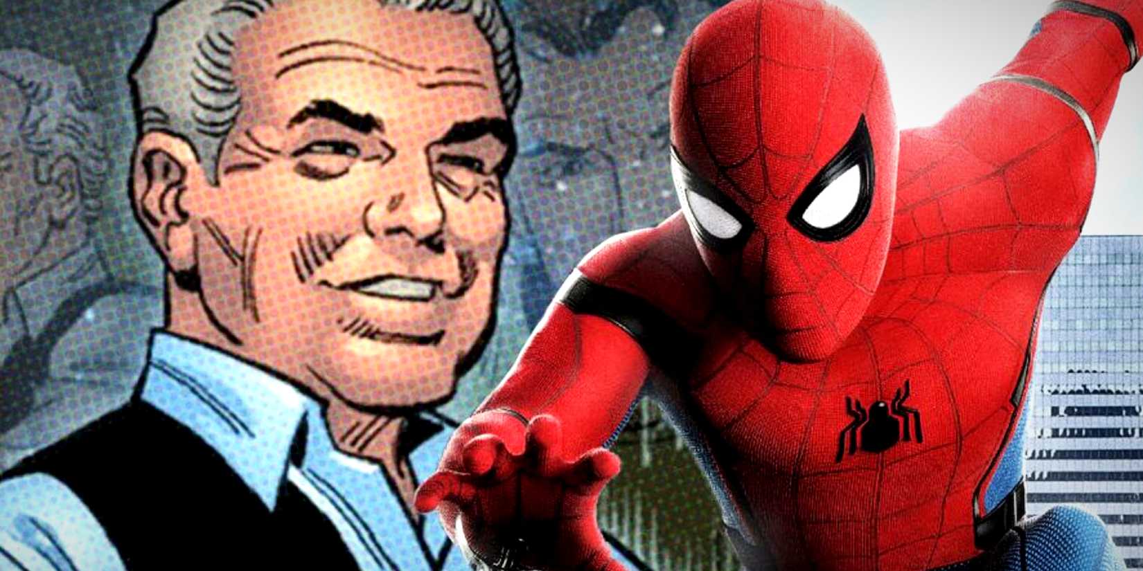 Tom Holland's Spider-Man in the MCU and Uncle Ben in Marvel Comics
