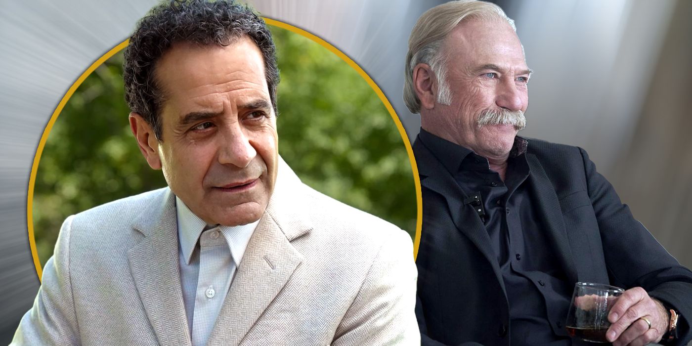 Tony Shalhoub and Ted Levine as Monk and Leland in Mr. Monk's Last Case Exclusive header