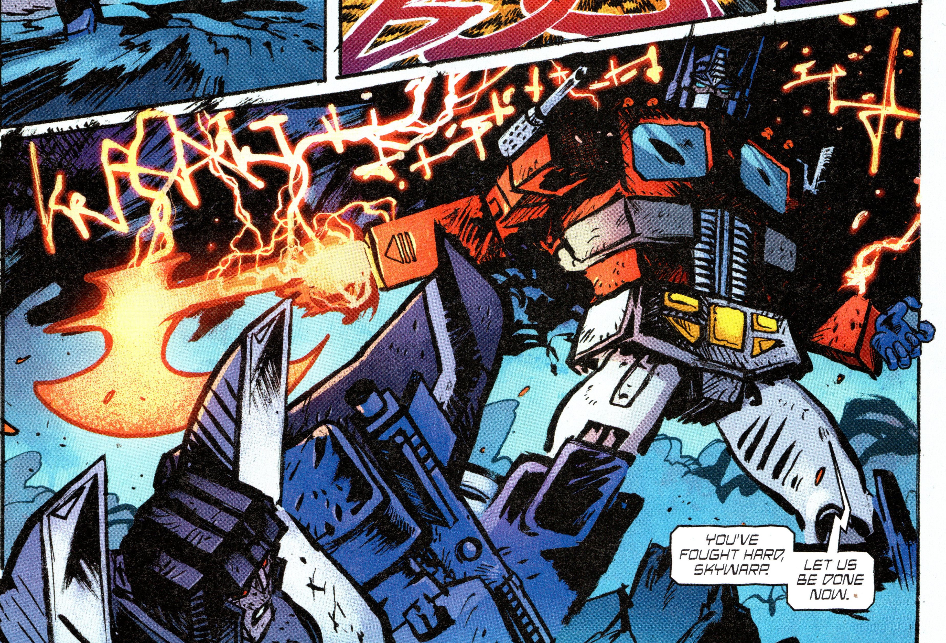 Optimus Prime Debuts His Most Deadly Weapon: The Energon Axe