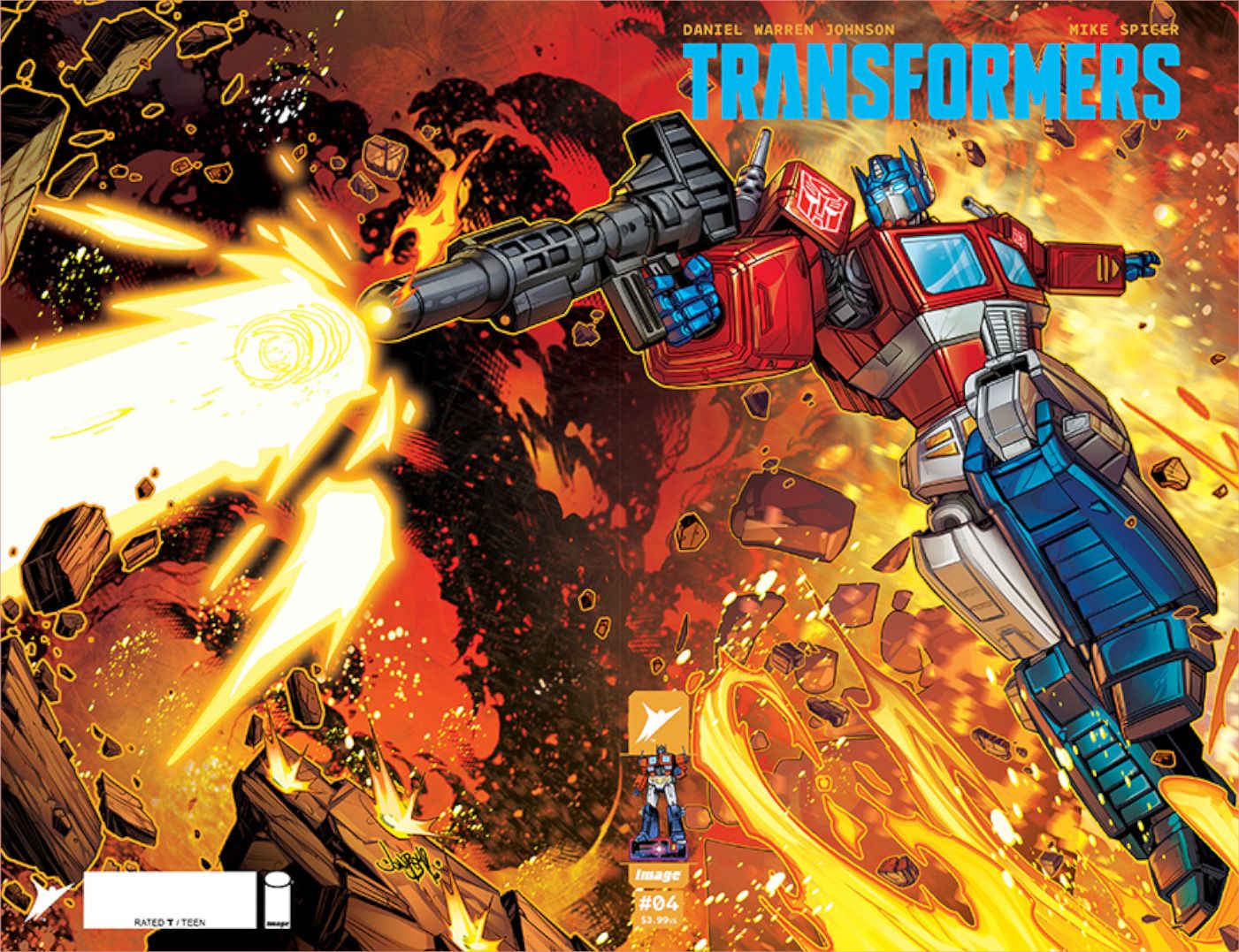 Transformers #4 Cover B by Jonboy Meyers