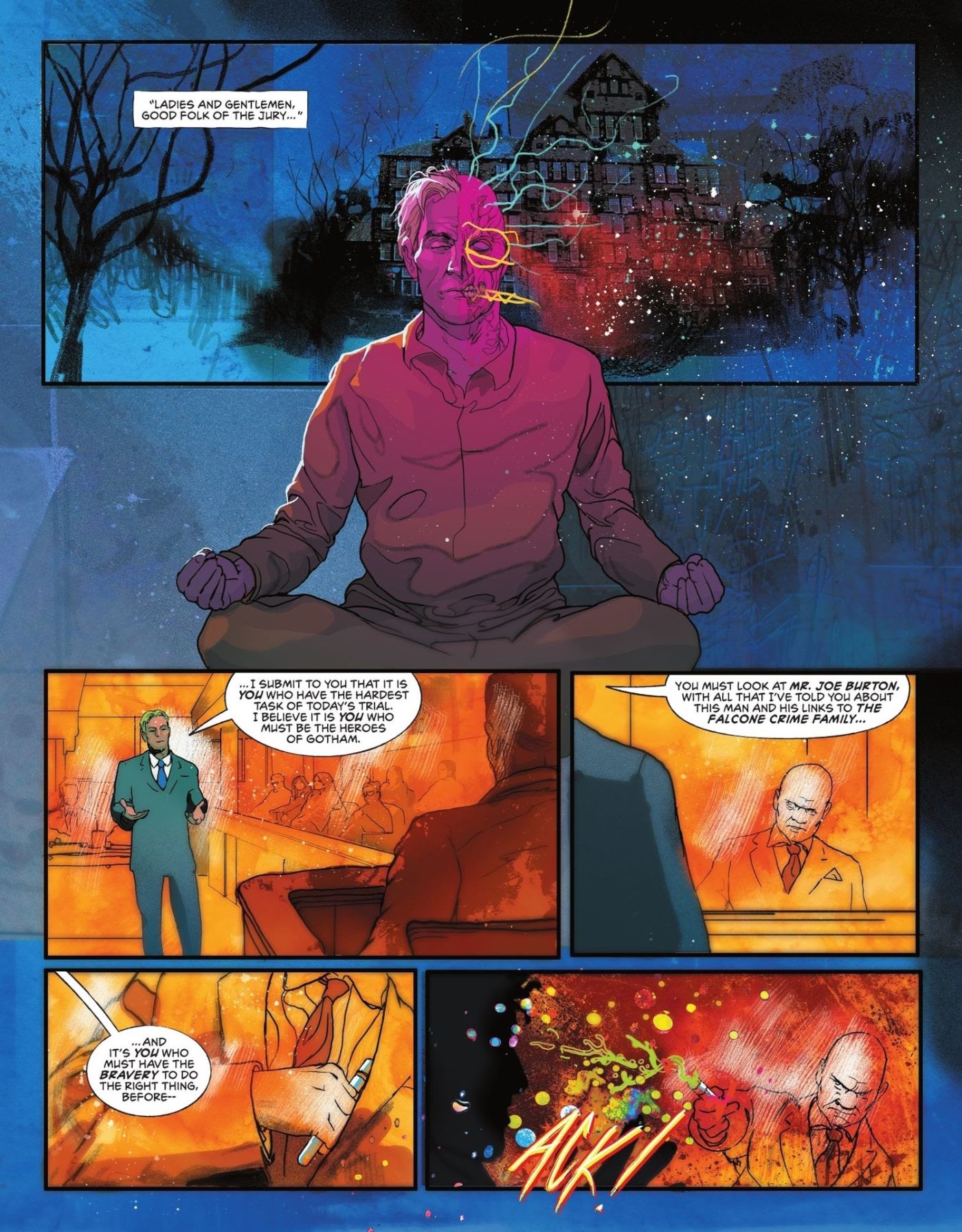 Two-Face from &ldquo;Batman: City of Madness #2&rdquo;