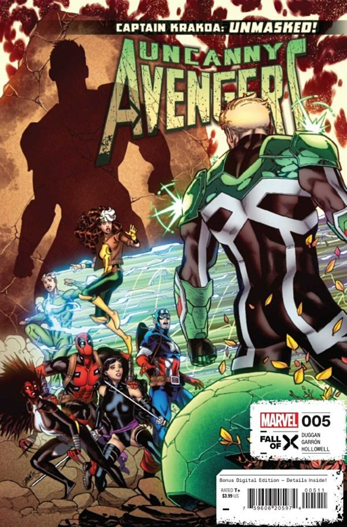 Primary cover for Uncanny Avengers #5 (by Javier Garron)