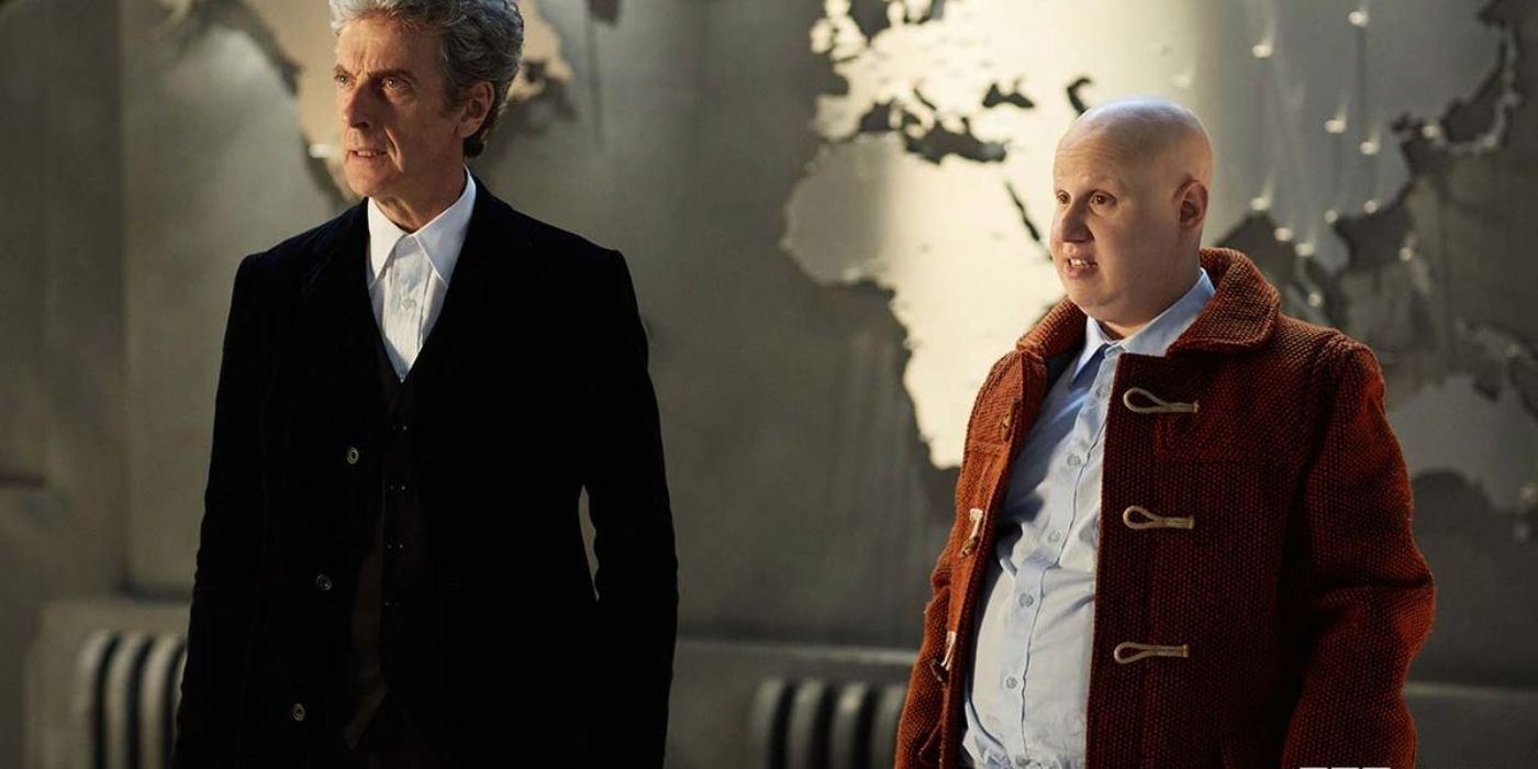 The Doctor (Peter Capaldi) and Nardole (Matt Lucas) in the Doctor Who special The Return of Doctor Mysterio