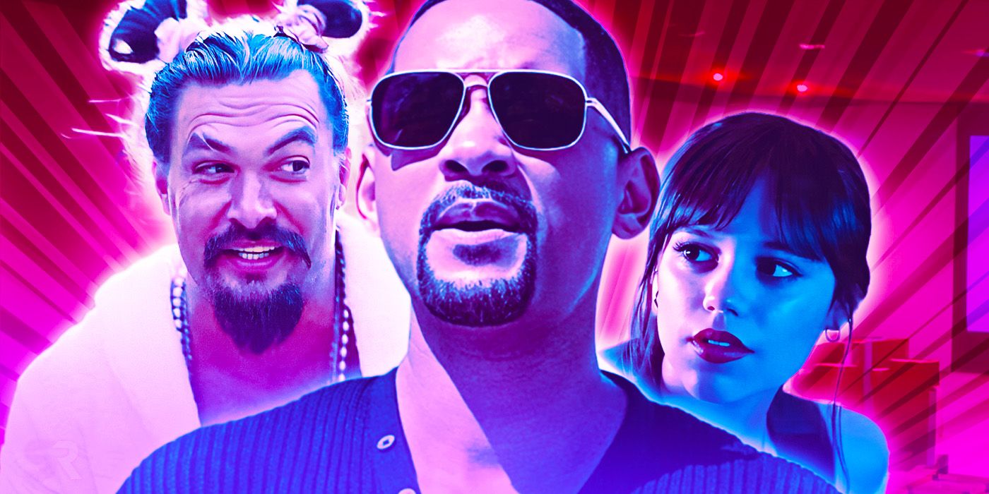 Jason Momoa in Fast X, Will Smith From Bad Boys 4, Jenna Ortega in Scream