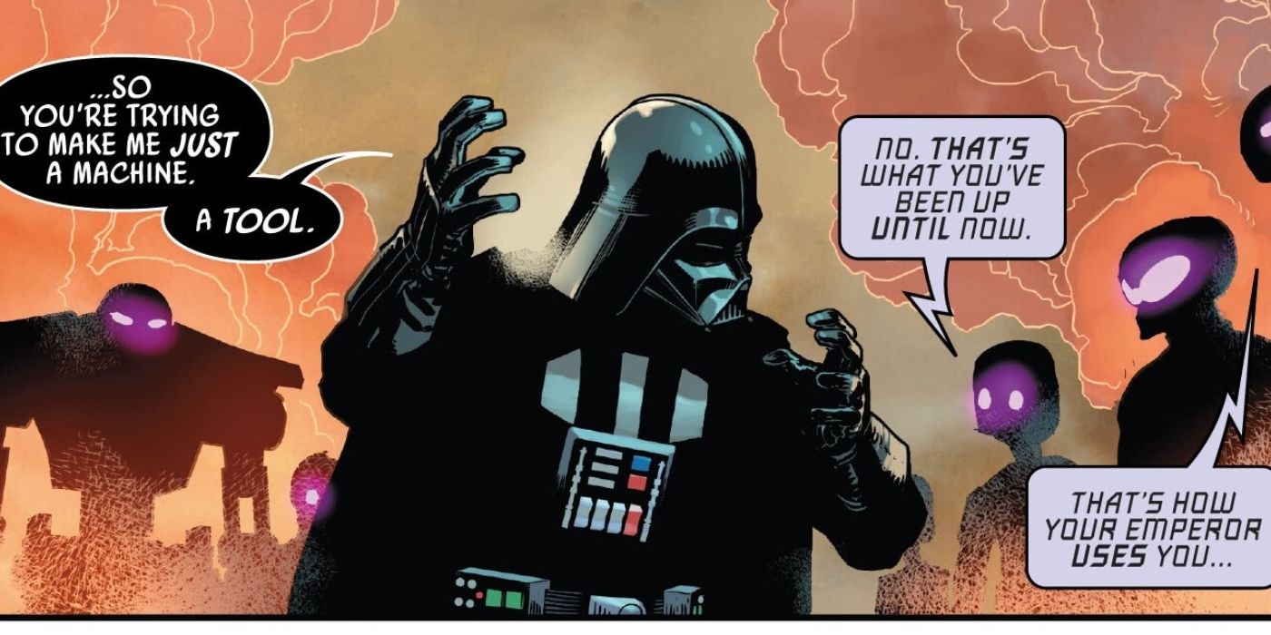 'Eu sou VADER. Isso é tudo': Star Wars decide se Darth Vader é mais homem ou máquina 4