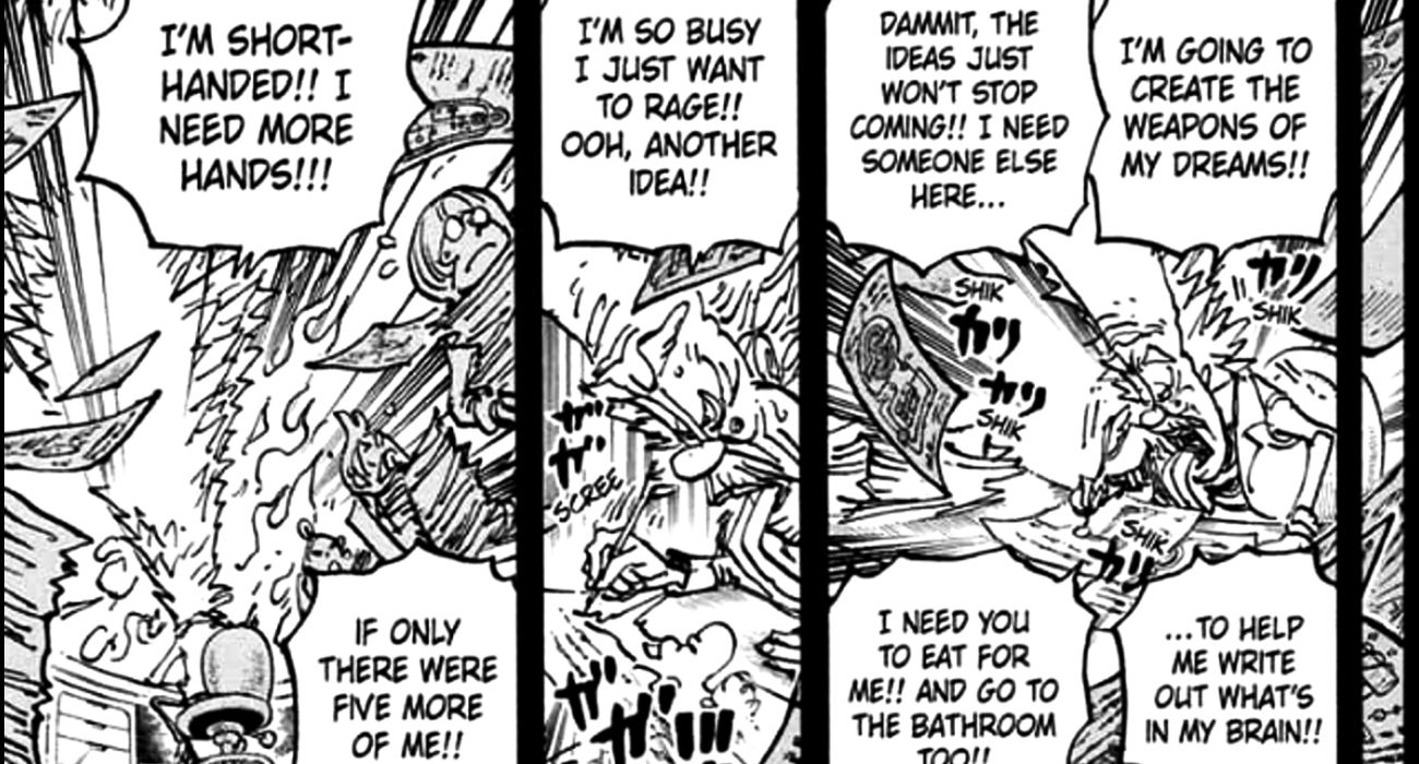 Vegapunk gets the idea for his satellites in One Piece