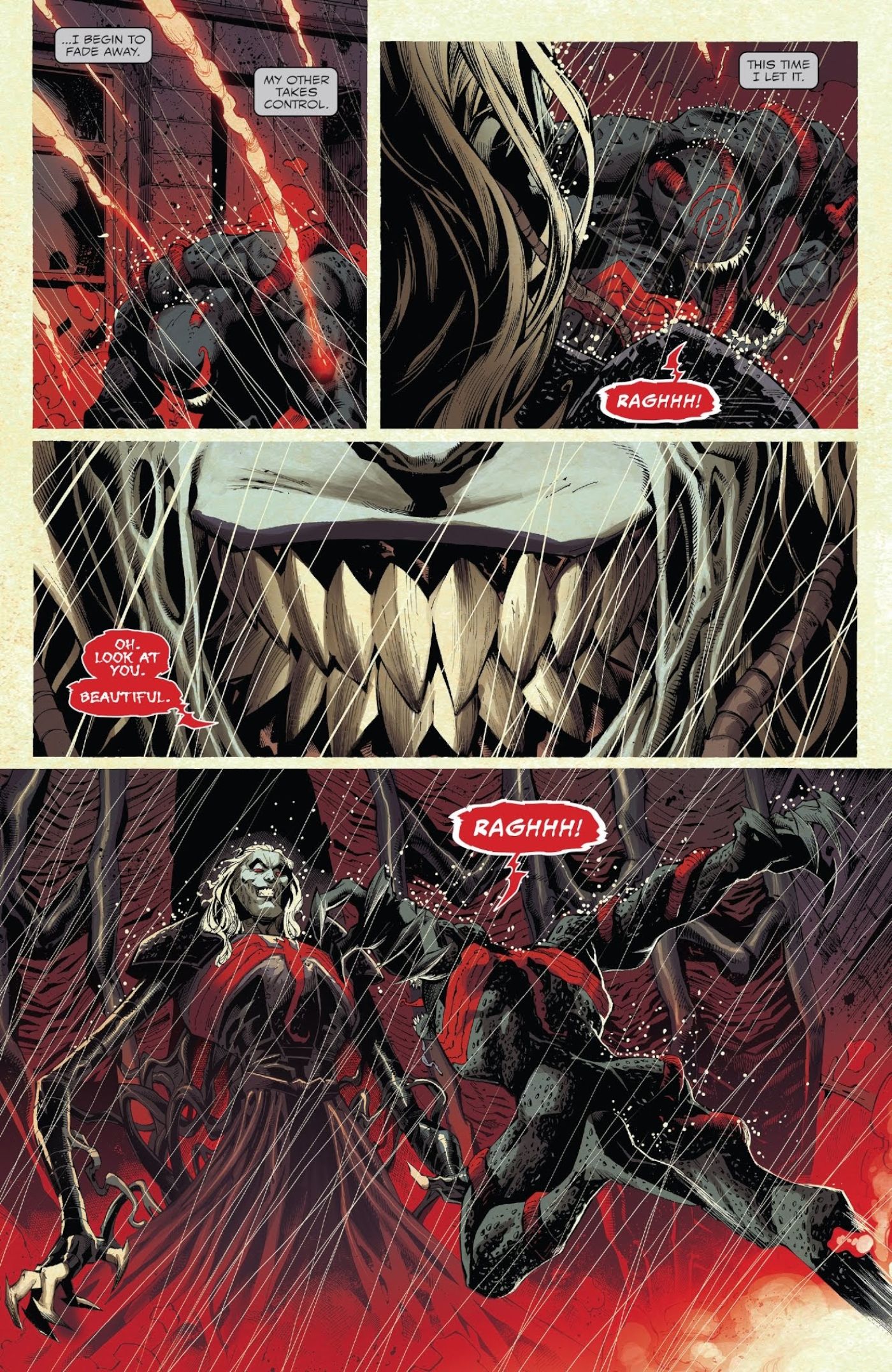 Venom Tries To Fight Knull's Avatar