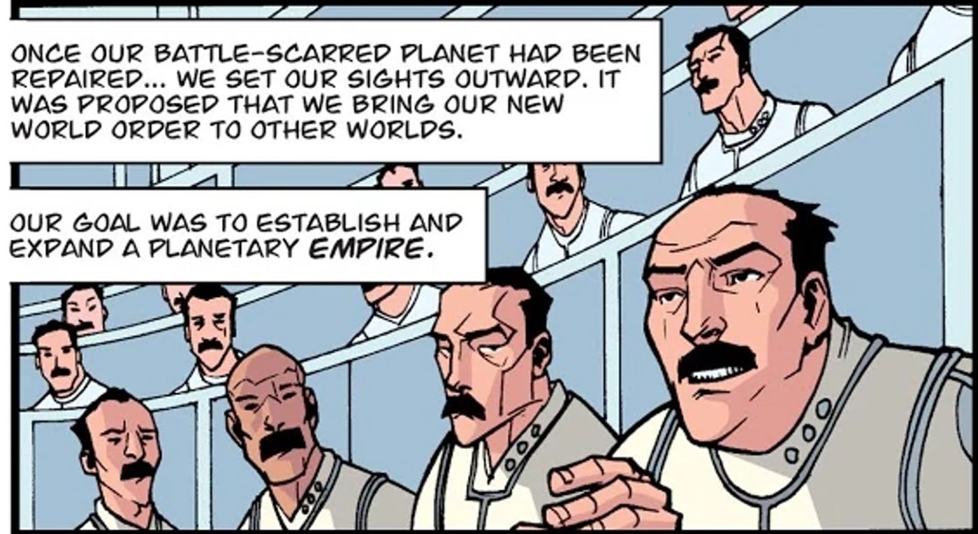 Viltrumites with Mustaches