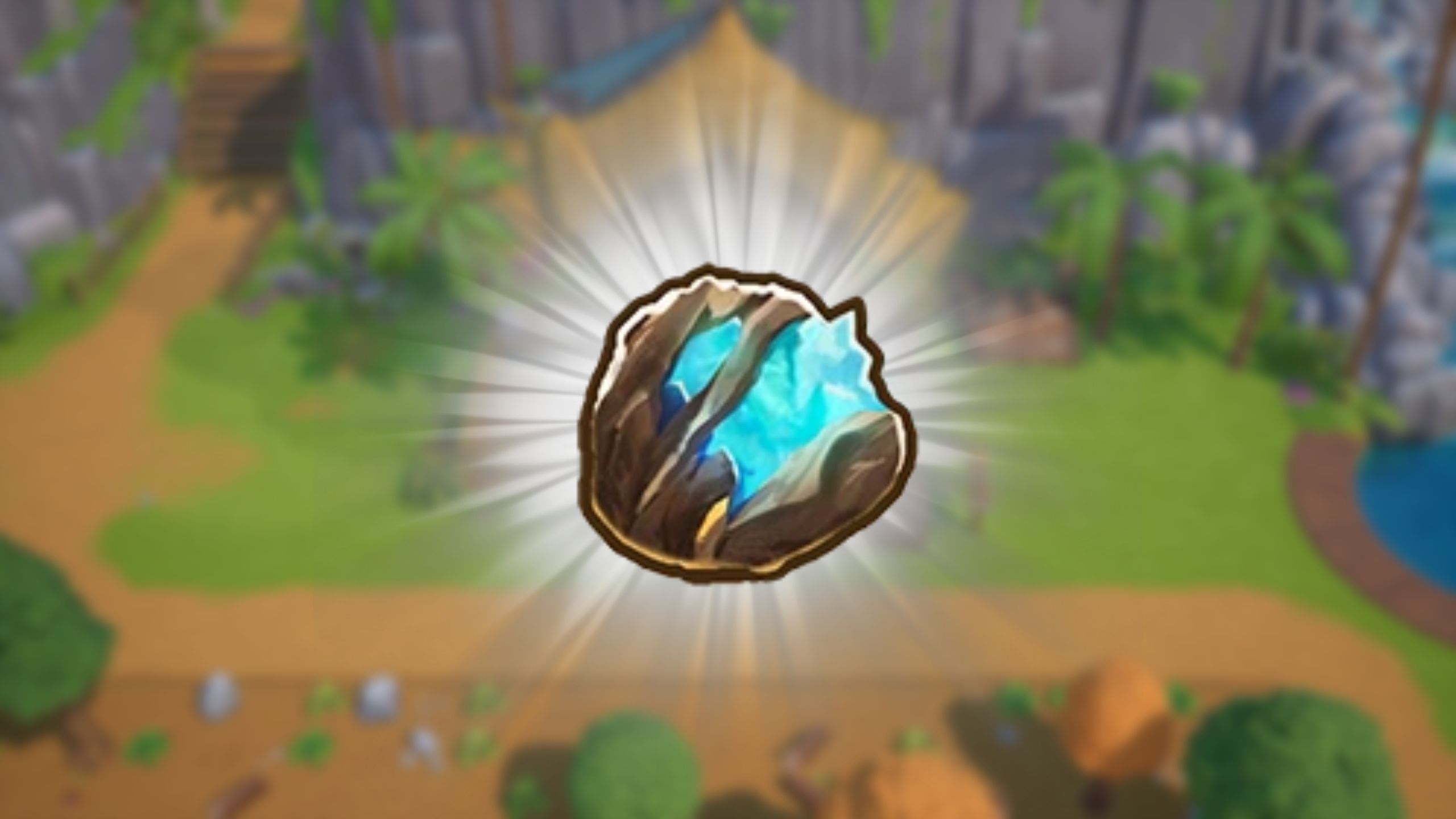 A water geode from Coral Island