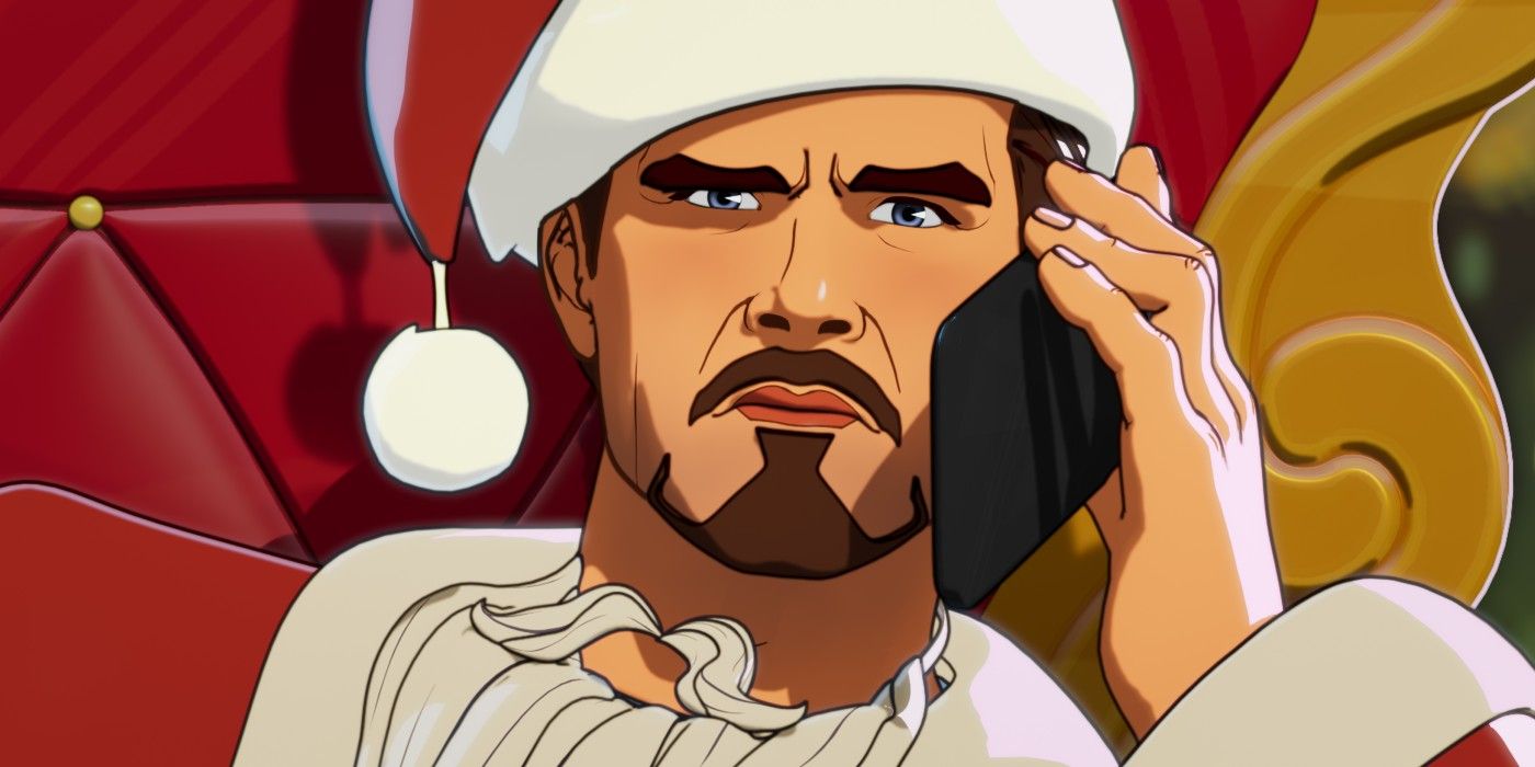 What If Season 2 Happy Hogan as Santa