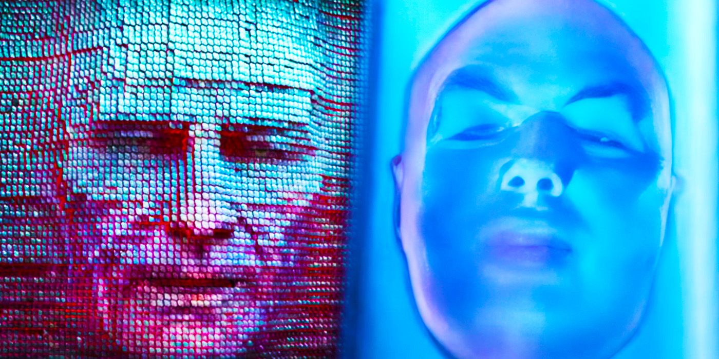 Zordon from the live-action Power Rangers film (left) and from the original series (right)