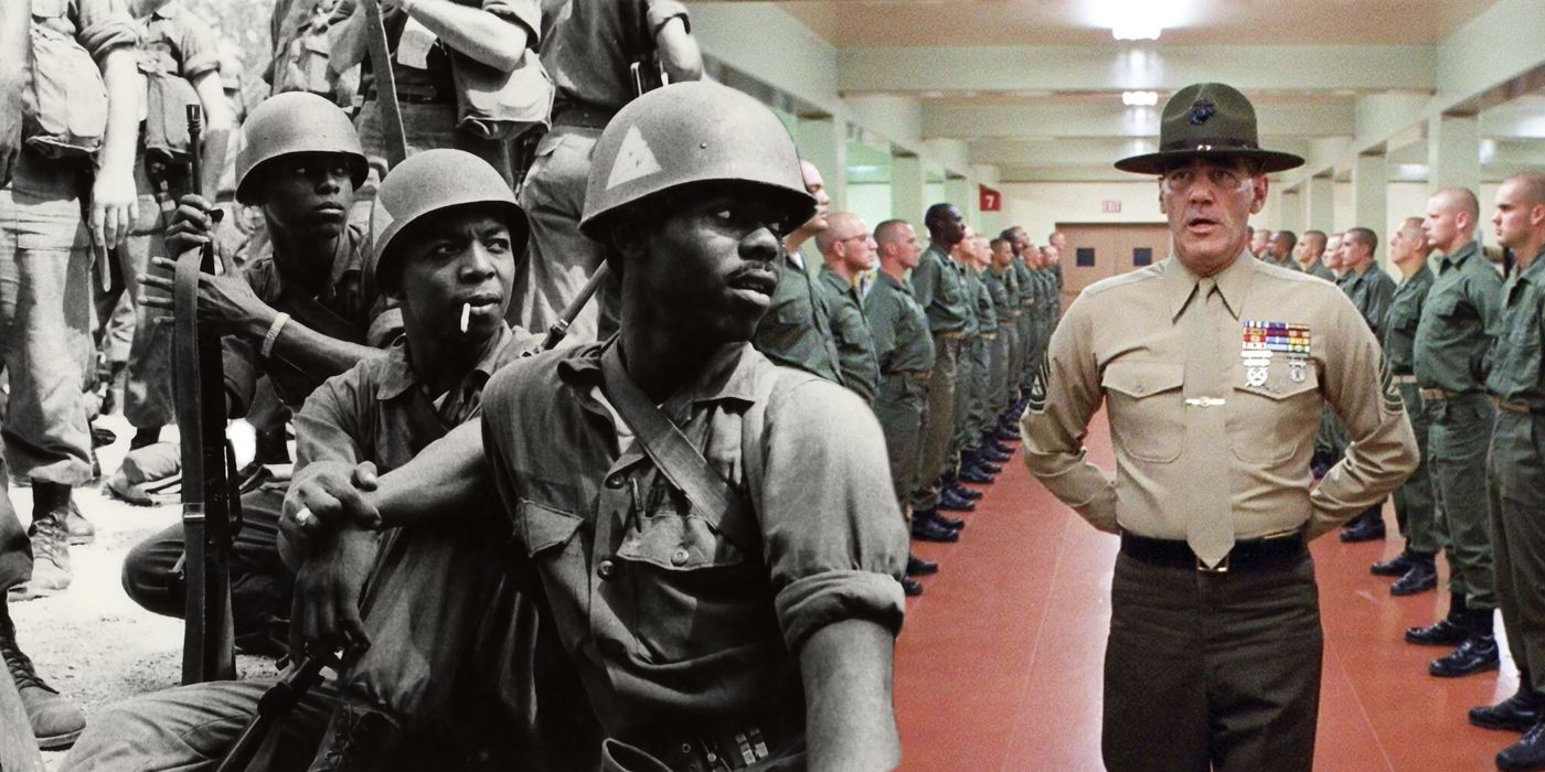 Collage With Basic Training Still And Full Metal Jacket Still