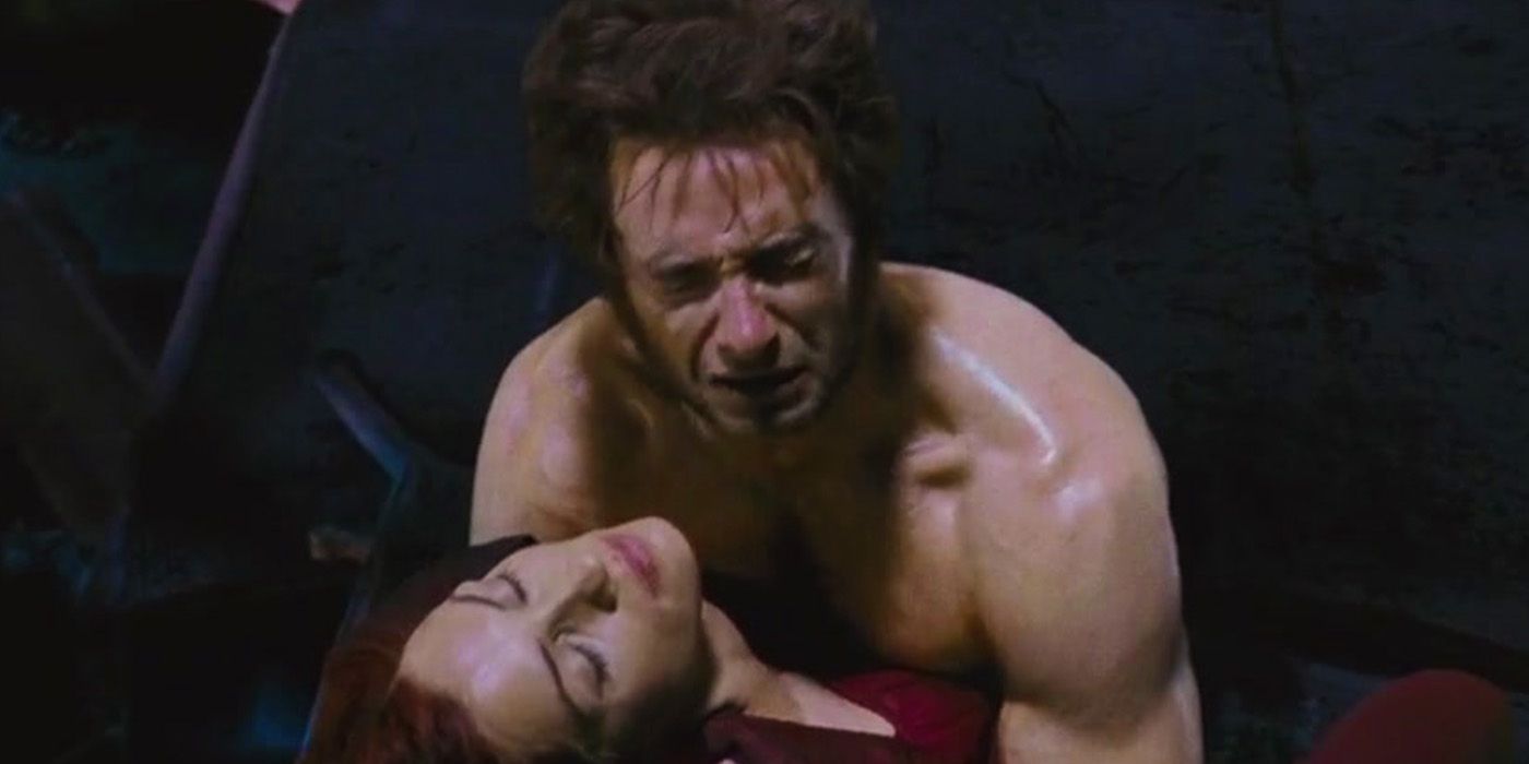 Wolverine killing Jean Grey in X-Men The Last Stand