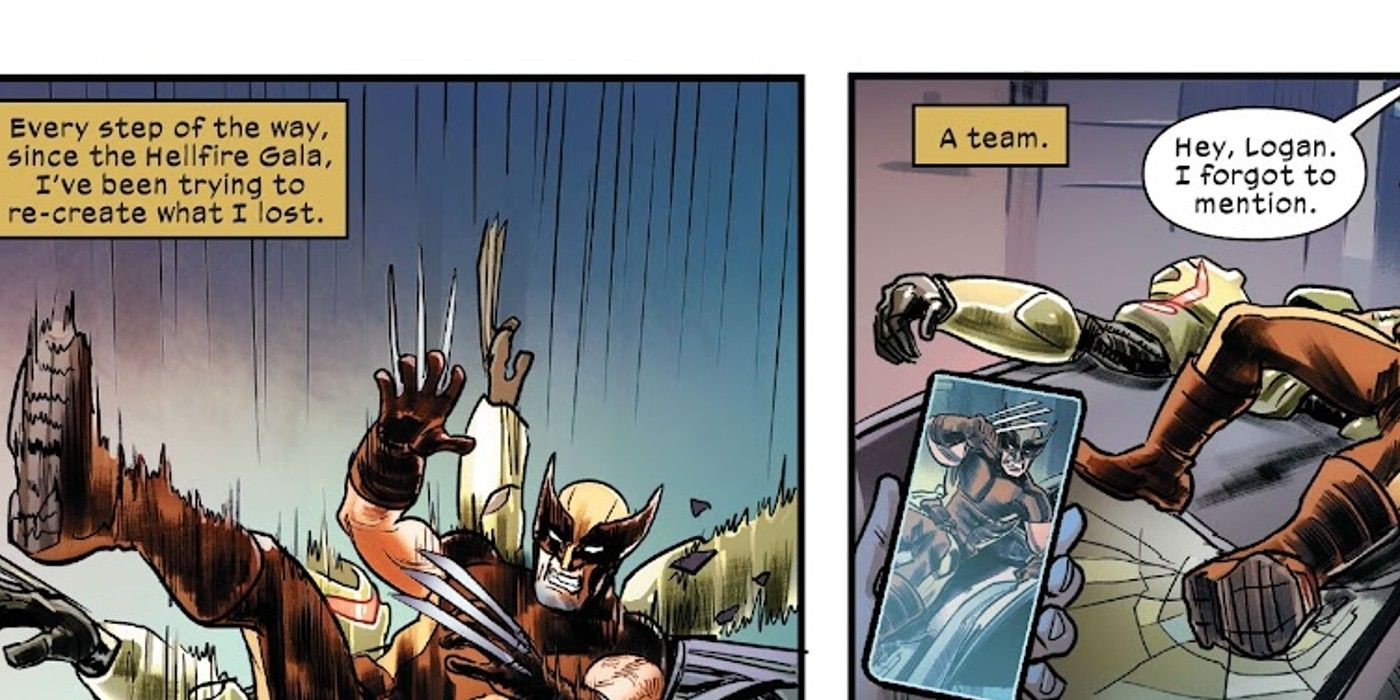panels from Wolverine #40, Wolverine knows what went wrong with Krakoa
