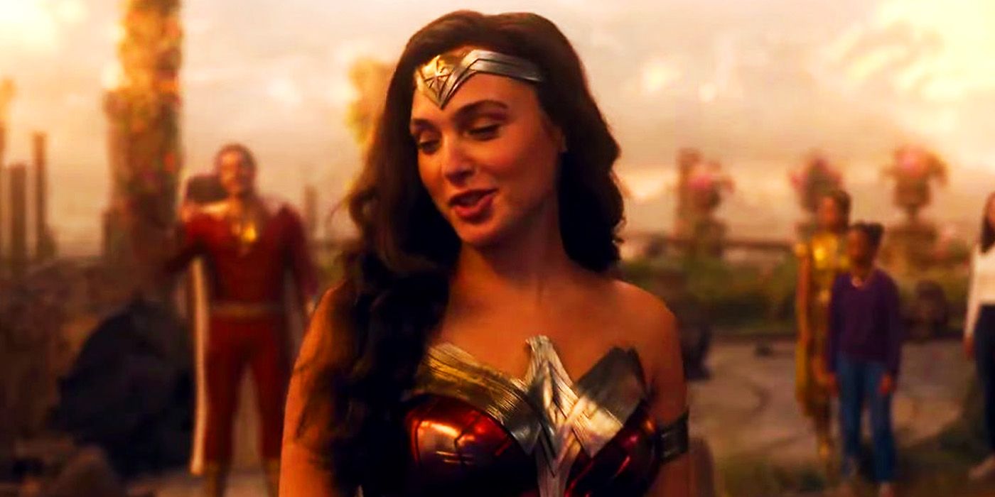 Wonder Woman cameo in Shazam! Fury of the Gods