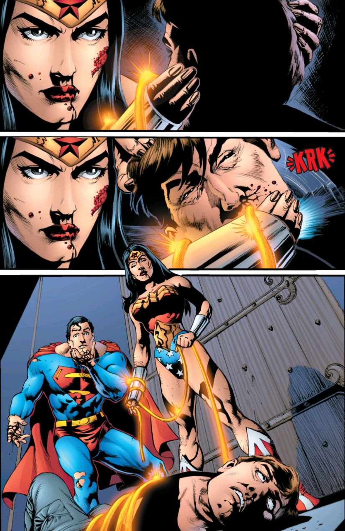wonder woman kills max lord