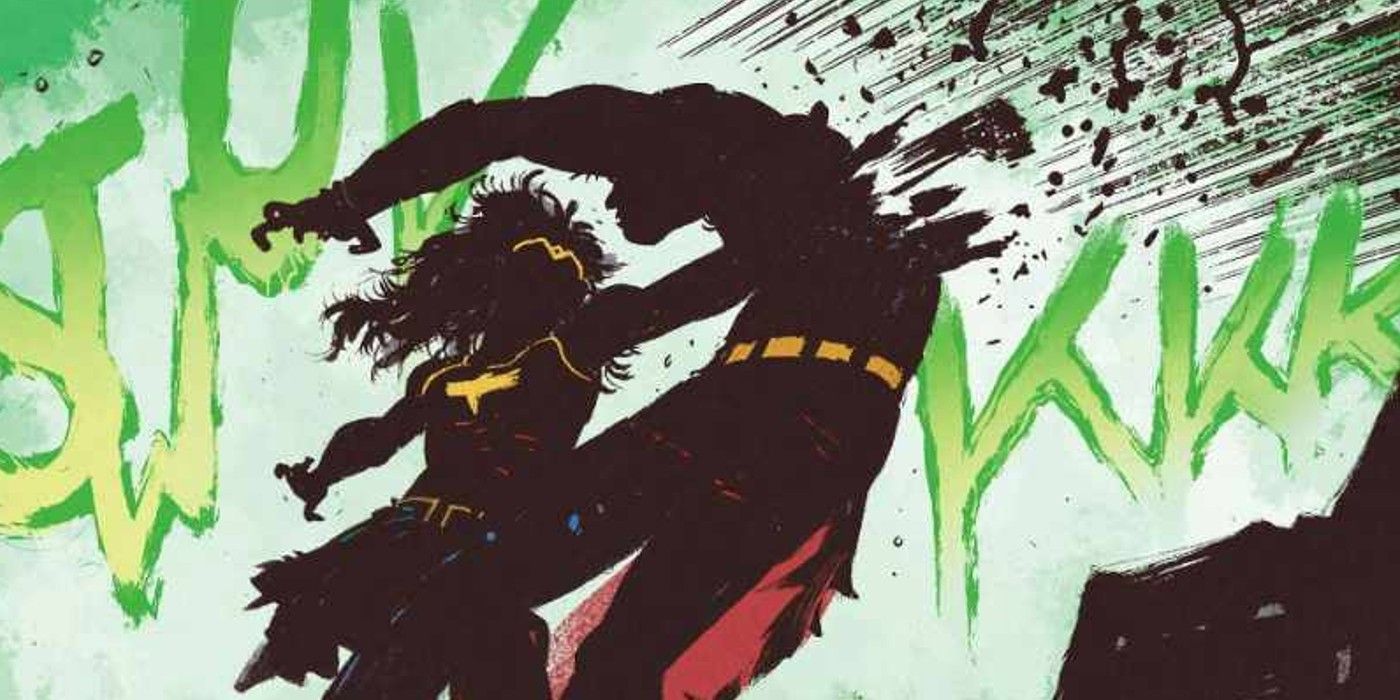 Wonder Woman kills Superman in Wonder Woman: Dead Earth