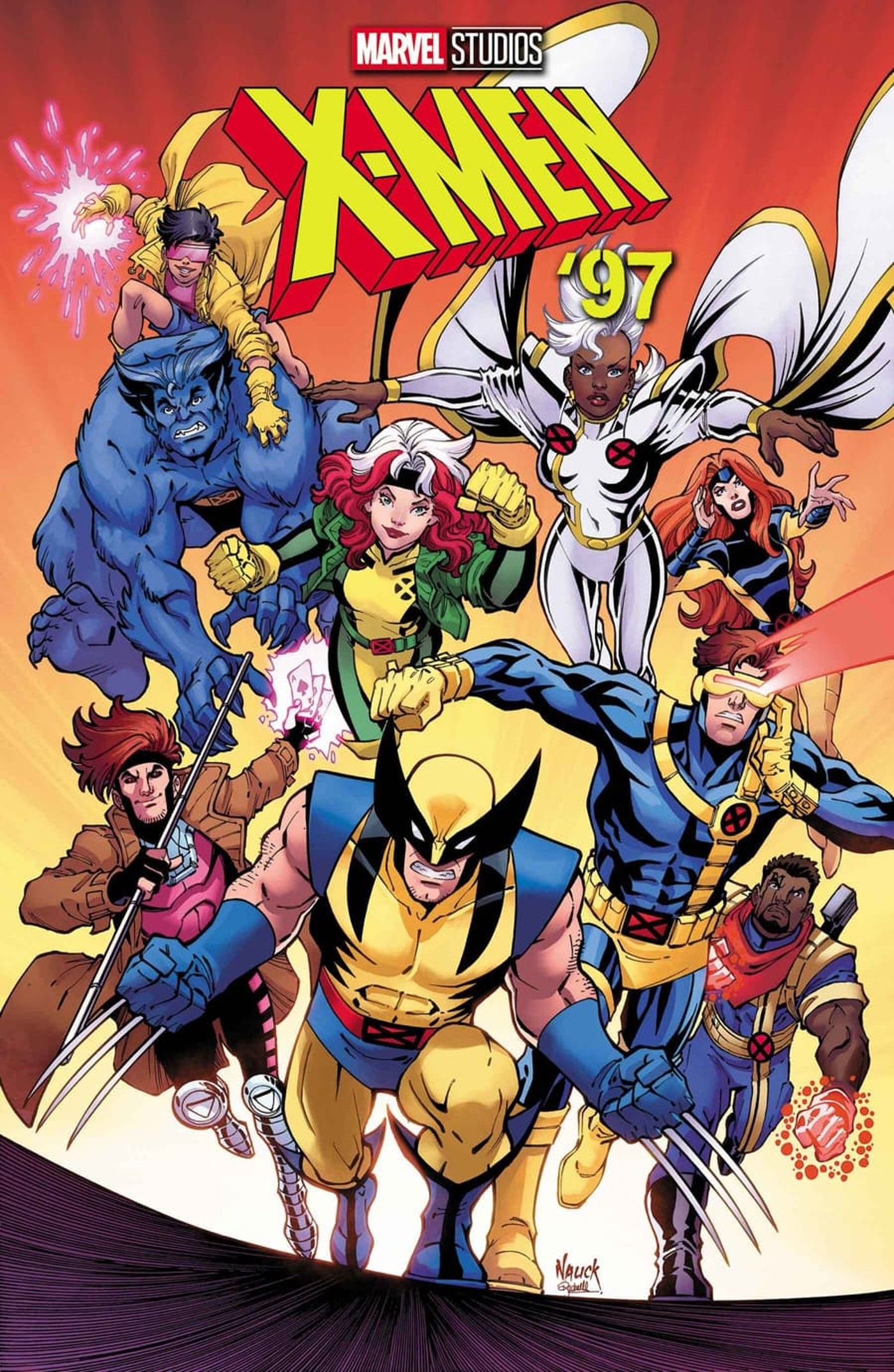 X-Men 97 Prequel Comic Todd Nauck full cover